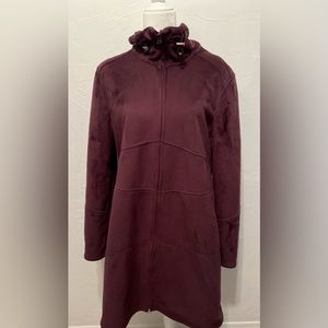 Athleta Plum Minka Fleece Jacket
